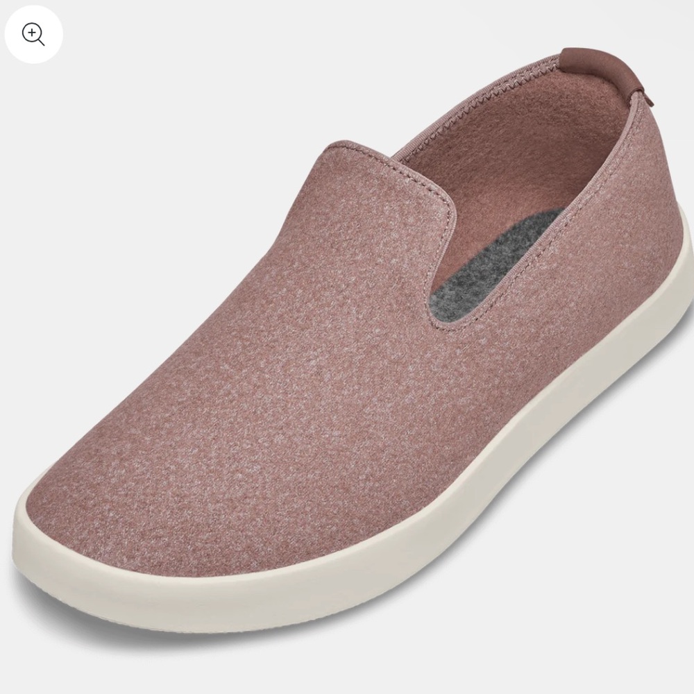 Allbirds Women’s Red Wool Loungers Slip on Sneakers  Comfortable Slippers